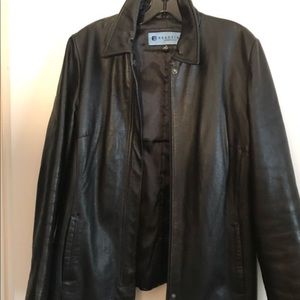 KENNETH COLE-REACTION LEATHER JACKET